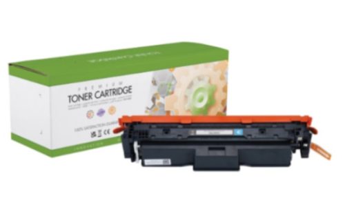 Utángyártott CANON CRG045H/HP CF402X Toner Yellow 2.300 oldal kapacitás SCC tonerszintet mutató chippel