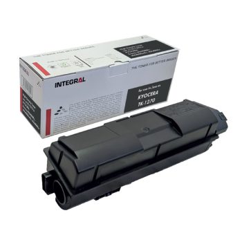   Utángyártott KYOCERA TK1270 Toner 10000 oldal kapacitás INTEGRAL