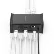 Hama USB-C 3.1 9 az 1-ben dokkolóállomás (HDMI, LAN, USB-A, USB-C, PD, JACK) (200150)