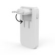 Hálózati töltő, USB + Type-C, PD/QC, 65 W, összehajtható (201976)