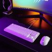 uRage Exodus 220 TKL vezetékes gamer billentyűzet, fehér (217819)
