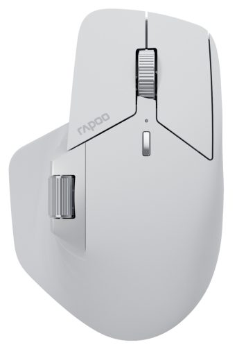 RAPOO MT760L multimode vezeték nélküli optikai egér (Bluetooth, 2,4 GHz), fehér (226037)