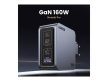 UGREEN Nexode Pro 160W 4 portos GaN gyorstöltő készlet EU X763