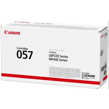 Canon CRG057 Toner Black 3.100 oldal kapacitás Canon CRG057 Toner Black 3.100 oldal kapacitás