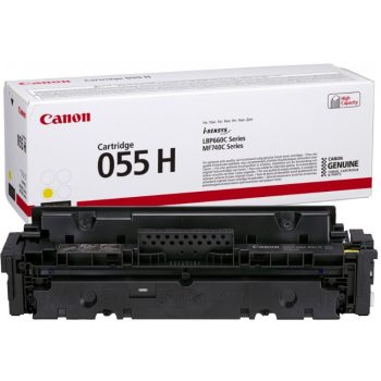 Canon CRG055H Toner Yellow 5.900 oldal kapacitás Canon CRG055H Toner Yellow 5.900 oldal kapacitás
