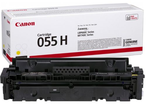 Canon CRG055H Toner Yellow 5.900 oldal kapacitás