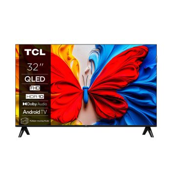   TCL 32" 32S5L Smart LED Televízió, 81 cm, FHD, QLED, HDR10, Android TV