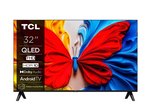 TCL 32" 32S5L Smart LED Televízió, 81 cm, FHD, QLED, HDR10, Android TV