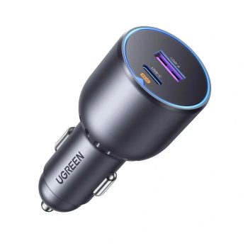 UGREEN 63W 2 portos autós gyorstöltő EC701