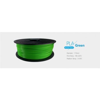 3D FILAMENT 1,75mm PLA Zöld /1kg-os tekercs/