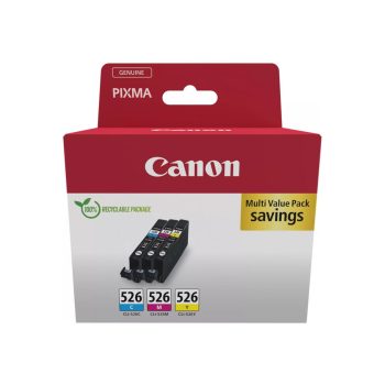 Canon CLI-526 C/M/Y (3x9 ml) Tintapatron Multipack Canon CLI-526 C/M/Y (3x9 ml) Tintapatron Multipack
