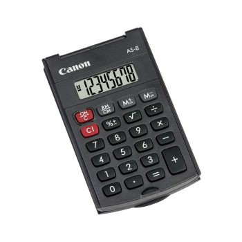 Canon AS-8 fekete zsebszámológép