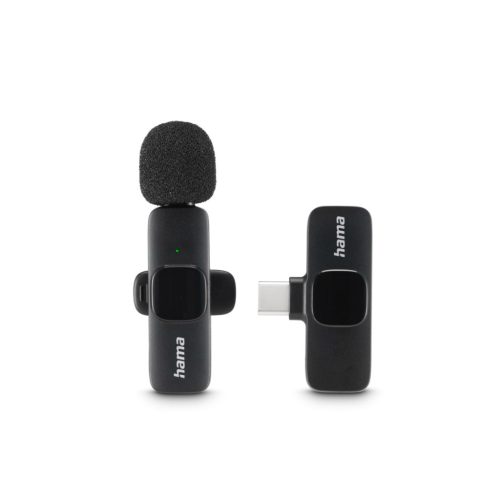 Hama "Smart Wireless"" vezeték nélküli csiptetős mikrofon mobiltelefonhoz, Hama