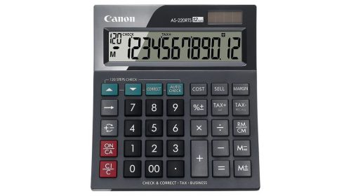 Canon AS-220RTS asztali számológép