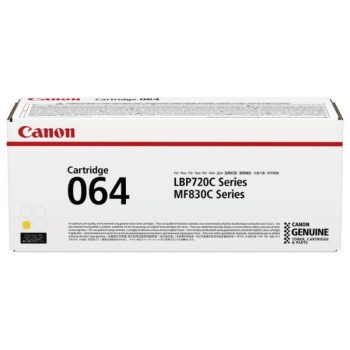 Canon CRG064 Toner Yellow 5.000 oldal kapacitás Canon CRG064 Toner Yellow 5.000 oldal kapacitás