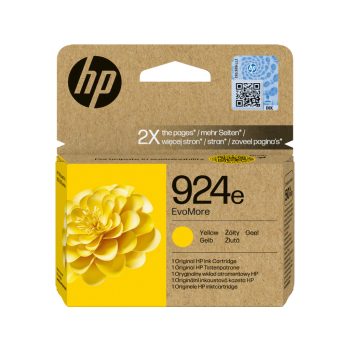   HP 4K0U9NE Tintapatron Yellow 800 oldal kapacitás No.924e EvoMore
