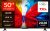 TCL 50" 50S5L Smart LED Televízió, 126 cm, FHD, QLED, HDR10, Android TV