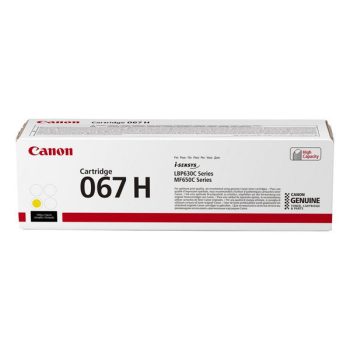 Canon CRG067H Toner Yellow 2.350 oldal kapacitás Canon CRG067H Toner Yellow 2.350 oldal kapacitás
