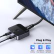 UGREEN USB-C kapcsoló 2 bemenet / 1 kimenet AW502