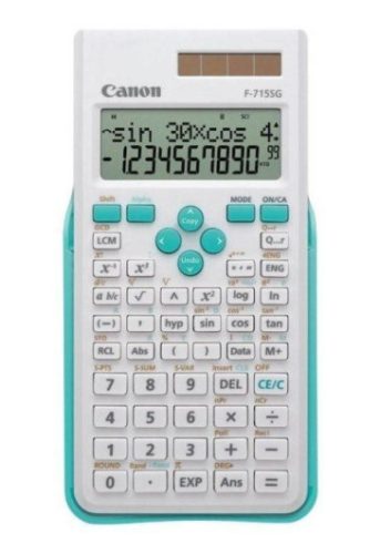 Canon F-715SG fehér-kék tudományos számológép