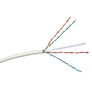   Legrand 632724 Linkeo Cat.6 U/UTP árnyékolatlan PVC AWG23 Eca fehér 305m kartondoboz réz fali kábel