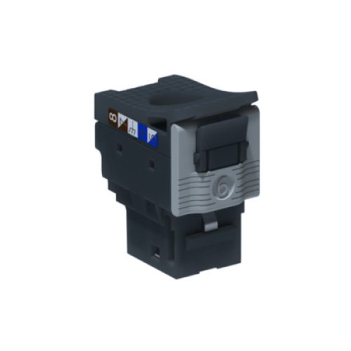 Legrand 632909 Linkeo C Cat.6 UTP RJ45 árnyékolatlan 250Mhz 180fok Keystone jack készlet 24db