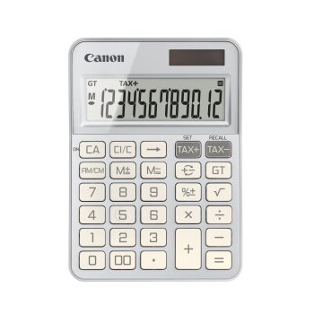 Canon KS-125KB-SL ezüst asztali számológép