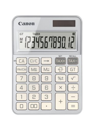 Canon KS-125KB-SL ezüst asztali számológép