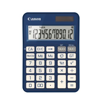 Canon KS-125KB-BL kék asztali számológép
