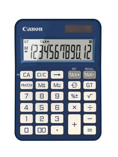 Canon KS-125KB-BL kék asztali számológép
