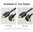 Vention HDMI, (270 Fokos, jobbra), 3m, kábel