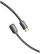 Vention HDMI/M -> HDMI/F (4K, HD, PVC, fekete), 1m, kábel