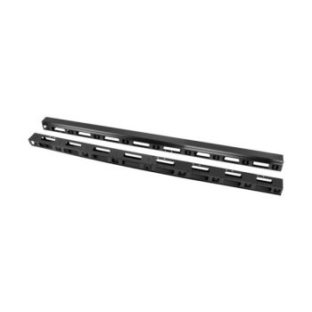   Lanberg AK-1210-B 42U függőleges fekete kábelrendező 2db/csomag