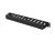Lanberg AK-1704-B 19" 1U fekete csatornás kábelrendező