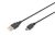 DIGITUS AK-300130-018-S High Speed 2.0 mini USB B - USB type A kábel 1,8m