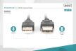 DIGITUS AK-300202-030-S High Speed duplán árnyékolt USB 2.0 hosszabbító kábel 3m