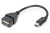DIGITUS AK-300310-002-S OTG 2.0 mini USB-B - USB-A anya adapter