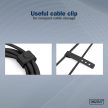 DIGITUS AK-300340-020-S High Speed USB-A 2.0 - USB Type-C szilikon kábel 2m