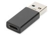 DIGITUS AK-300524-000-S SuperSpeed USB-A 3.0 - USB Type-C adapter