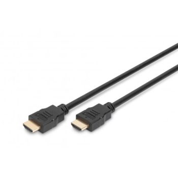   DIGITUS AK-330107-010-S High Speed UHD 4K 3D 30Hz 2.0 aranyozott Ethernet HDMI kábel 1m