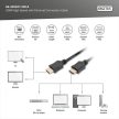 DIGITUS AK-330107-100-S High Speed Full HD 3D 60Hz aranyozott HDMI kábel 10m
