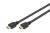DIGITUS AK-330124-020-S High Speed UHD 8K 3D 60Hz 2.1 aranyozott Ethernet HDMI kábel 2m