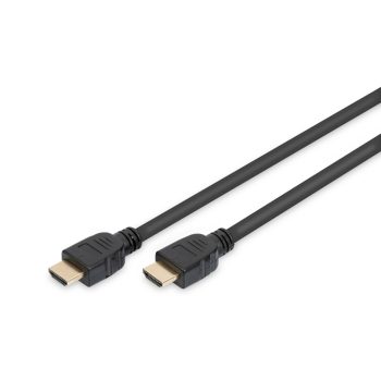  DIGITUS AK-330124-050-S High Speed UHD 8K 3D 60Hz 2.1 aranyozott Ethernet HDMI kábel 5m