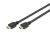 DIGITUS AK-330124-050-S High Speed UHD 8K 3D 60Hz 2.1 aranyozott Ethernet HDMI kábel 5m