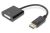 DIGITUS AK-340401-001-S Full HD 60Hz 1.1a DisplayPort - DVI-I Adapter 0,15m