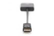 DIGITUS AK-340401-001-S Full HD 60Hz 1.1a DisplayPort - DVI-I Adapter 0,15m