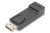 DIGITUS AK-340602-000-S Full HD 60Hz Dual-Mode 1.1a DisplayPort - HDMI type A adapter