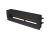 Lanberg AK-VDP103-B 19" 3U DIN sínes fedeles fekete kismegszakító tartó panel