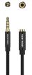 Vention 3.5mm jack/M -> 3.5mm/F , (hosszabbító,audio,fekete), 8m, kábel
