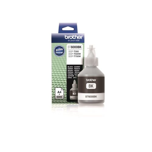 Brother BT6000BK Tintatartály Black 108 ml 6.000 oldal kapacitás